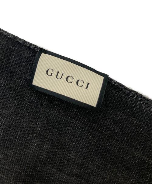 GUCCI（グッチ）GUCCI (グッチ) GGストール ブラック サイズ:下記参照の古着・服飾アイテム