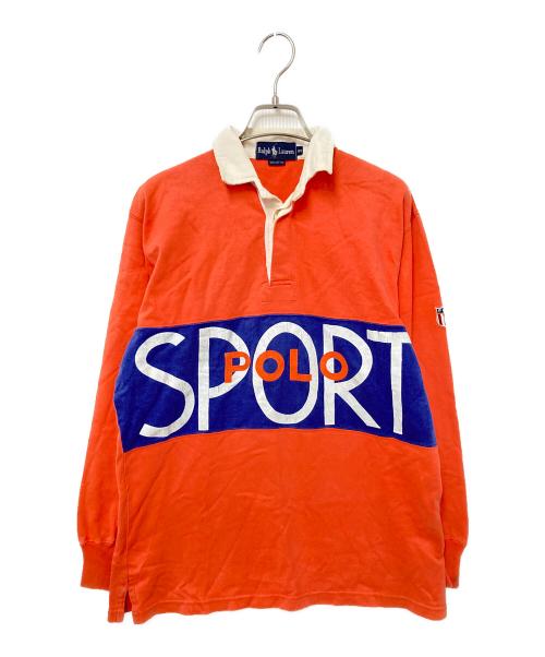 RALPH LAUREN（ラルフローレン）RALPH LAUREN (ラルフローレン) 90sラガーシャツ オレンジ サイズ:98の古着・服飾アイテム