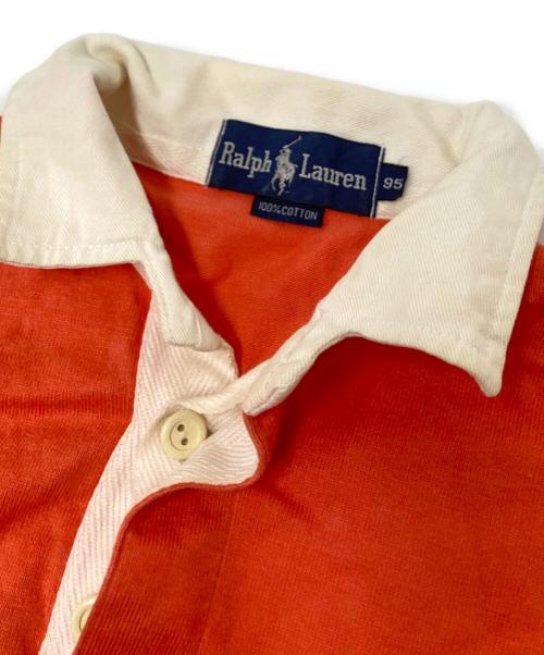 RALPH LAUREN（ラルフローレン）RALPH LAUREN (ラルフローレン) 90sラガーシャツ オレンジ サイズ:98の古着・服飾アイテム