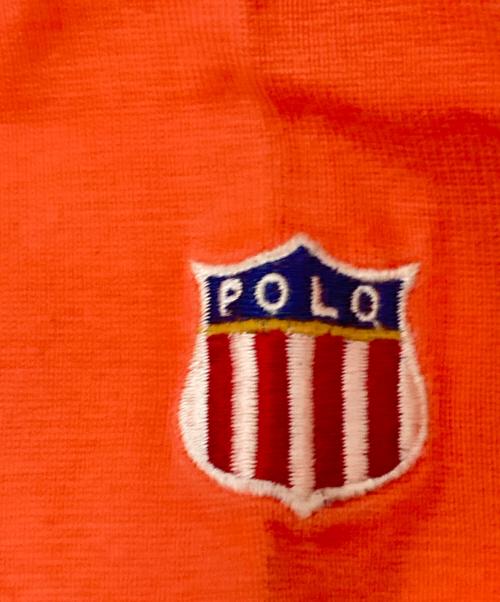 RALPH LAUREN（ラルフローレン）RALPH LAUREN (ラルフローレン) 90sラガーシャツ オレンジ サイズ:98の古着・服飾アイテム