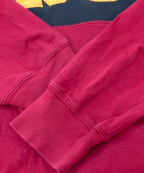 POLO RALPH LAUREN（ポロ・ラルフローレン）POLO RALPH LAUREN (ポロ・ラルフローレン) ラガーシャツ レッド×ブラック サイズ:170の古着・服飾アイテム