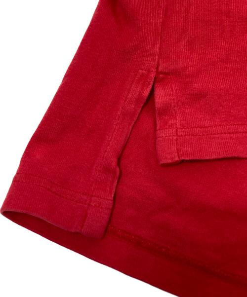POLO RALPH LAUREN（ポロ・ラルフローレン）POLO RALPH LAUREN (ポロ・ラルフローレン) ラガーシャツ レッド×ブラック サイズ:170の古着・服飾アイテム