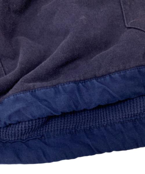 POLO RALPH LAUREN（ポロ・ラルフローレン）POLO RALPH LAUREN (ポロ・ラルフローレン) フード付ラガーシャツ ネイビー サイズ:下記参照の古着・服飾アイテム