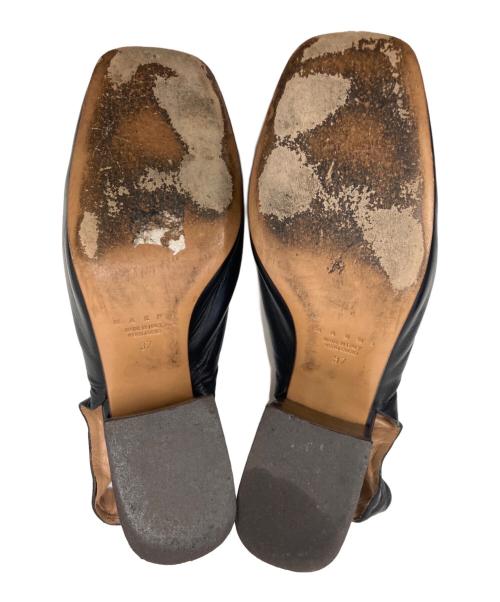 MARNI（マルニ）MARNI (マルニ) チャンキーヒールパンプス ブラック サイズ:37の古着・服飾アイテム