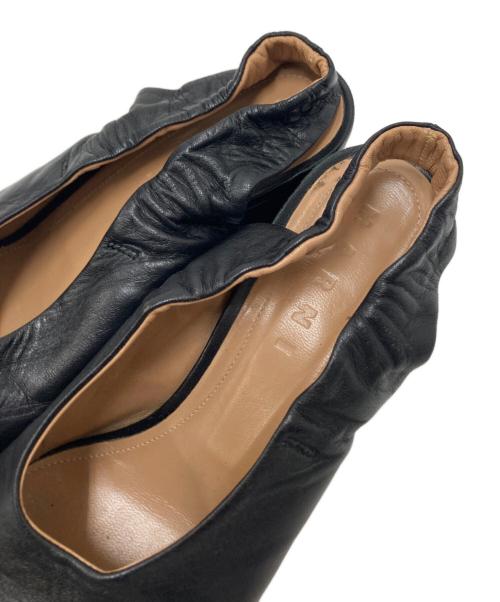 MARNI（マルニ）MARNI (マルニ) チャンキーヒールパンプス ブラック サイズ:37の古着・服飾アイテム