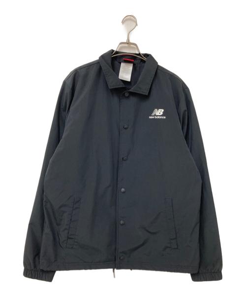 NEW BALANCE（ニューバランス）NEW BALANCE (ニューバランス) コーチジャケット ブラック サイズ:Lの古着・服飾アイテム