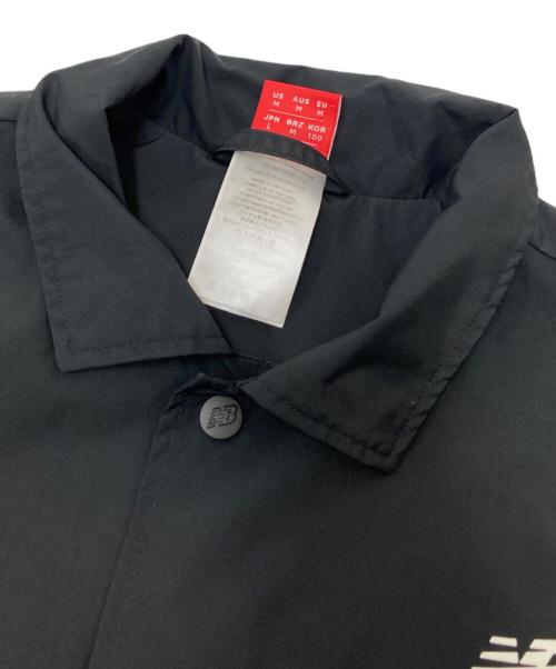 NEW BALANCE（ニューバランス）NEW BALANCE (ニューバランス) コーチジャケット ブラック サイズ:Lの古着・服飾アイテム