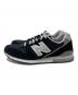 NEW BALANCE (ニューバランス) ローカットスニーカー ブラック×グレー サイズ:27.0cm：5000円