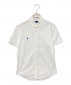 RALPH LAUREN×BEAMSラルフローレン×ビームス）の古着「半袖ボタンダウンシャツ」｜ホワイト