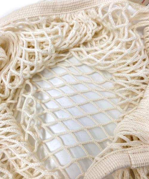 LONGCHAMP（ロンシャン）LONGCHAMP (ロンシャン) FILT (フィルト) メッシュバッグ ホワイト サイズ:下記参照の古着・服飾アイテム