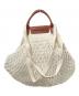 LONGCHAMP (ロンシャン) FILT (フィルト) メッシュバッグ ホワイト サイズ:下記参照：7000円