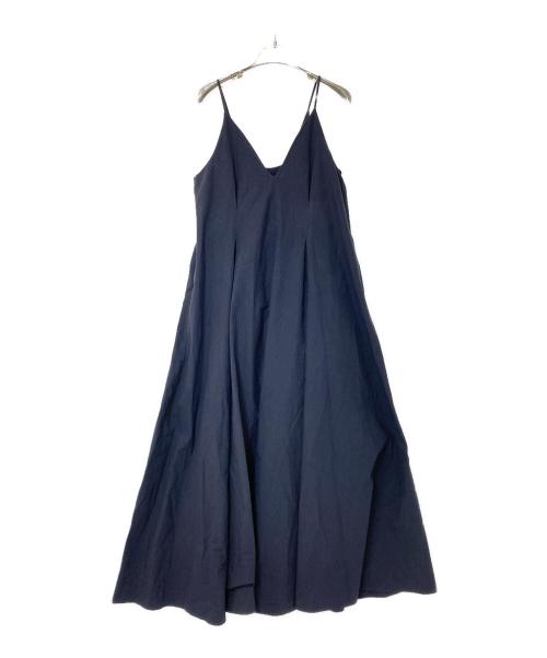 Rosarymoon（ロザリームーン）Rosarymoon (ロザリームーン) Tuck＆Flare Cami Dress ダークグレー サイズ:Fの古着・服飾アイテム