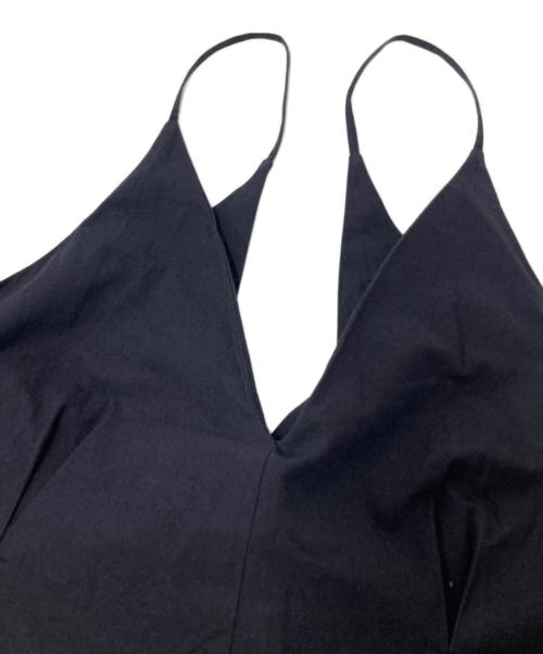 Rosarymoon（ロザリームーン）Rosarymoon (ロザリームーン) Tuck＆Flare Cami Dress ダークグレー サイズ:Fの古着・服飾アイテム