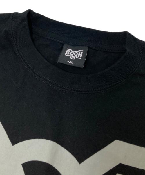 BOUNTY HUNTER（バウンティハンター）BOUNTY HUNTER (バウンティハンター) プリントTシャツ ブラック×グレー サイズ:XLの古着・服飾アイテム