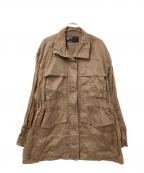 CHAOSカオス）の古着「GLフロマージュブルゾン」｜ブラウン