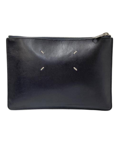 Maison Margiela（メゾンマルジェラ）Maison Margiela (メゾンマルジェラ) クラッチポーチバッグ ブラック サイズ:下記参照の古着・服飾アイテム