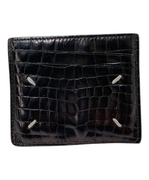 Maison Margiela（メゾンマルジェラ）Maison Margiela (メゾンマルジェラ) 型押しカードケース ブラック サイズ:下記参照の古着・服飾アイテム