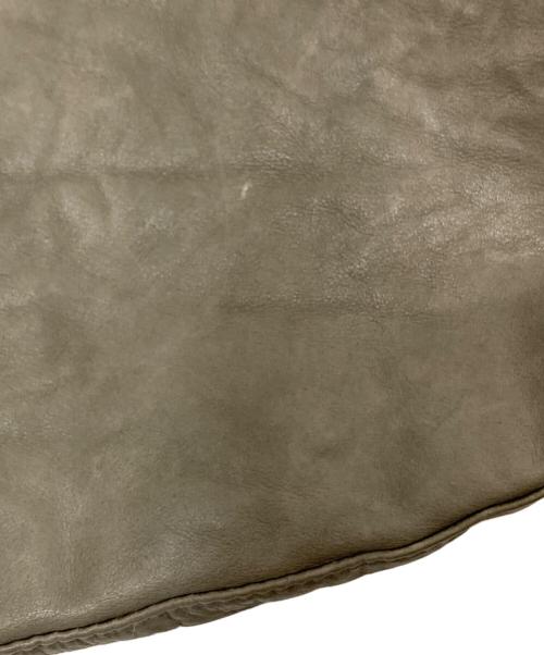SLOW（スロウ）SLOW (スロウ) レザーバッグ グレー サイズ:下記参照の古着・服飾アイテム