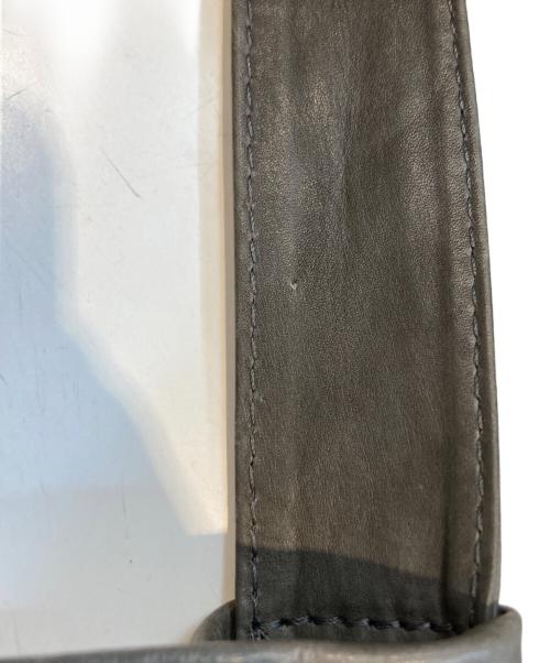 SLOW（スロウ）SLOW (スロウ) レザーバッグ グレー サイズ:下記参照の古着・服飾アイテム
