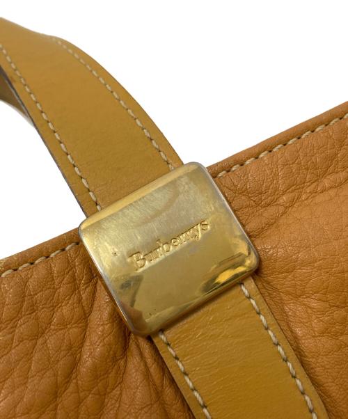 Burberry's（バーバリー）Burberry's (バーバリーズ) レザーハンドバッグ ベージュ サイズ:下記参照の古着・服飾アイテム