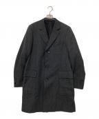 MHLエムエイチエル）の古着「チェスターコート」｜ブラック