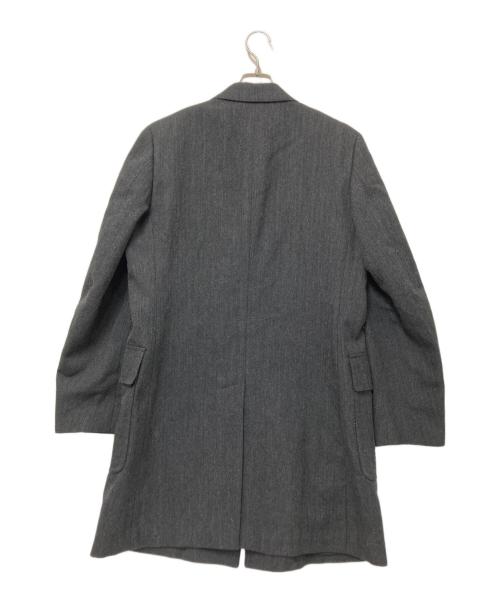 MHL（エムエイチエル）MHL (エムエイチエル) チェスターコート ブラック サイズ:Lの古着・服飾アイテム