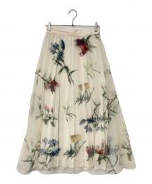 Ameri×STUDIOUS（アメリ×ステュディオス）の古着「SOFIA ORGANZA LAYERED SKIRT」｜アイボリー