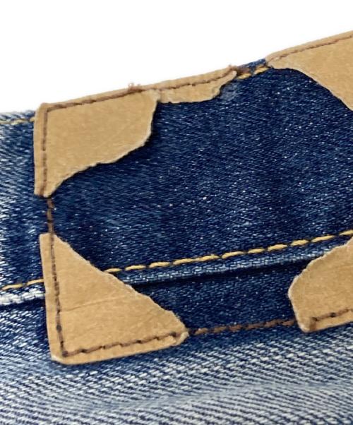 YANUK（ヤヌーク）YANUK (ヤヌーク) 野沢和香 (ノザワワカ) ハイライズヴィンテージデニム インディゴ サイズ:22の古着・服飾アイテム