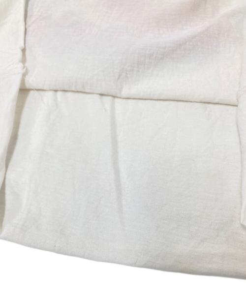 WONDER WOMAN（ワンダー ウーマン）WONDER WOMAN (ワンダー ウーマン) リンガープリントTシャツ ホワイト×ブラック サイズ:Lの古着・服飾アイテム