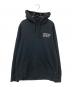 HUF（ハフ）の古着「BARB WIRE CLASSIC P/O HOODIE」｜ブラック