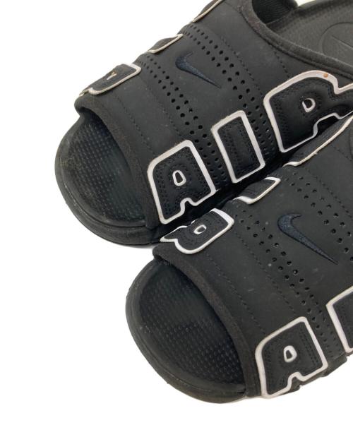 NIKE（ナイキ）NIKE (ナイキ) AIR MORE UPTEMPO SLIDE ブラック サイズ:27.0cmの古着・服飾アイテム