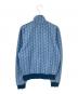 LACOSTE (ラコステ) モノグラムジャカードトラックジャケット ブルー サイズ:US:S：12000円