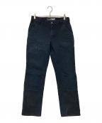 CarHarttカーハート）の古着「ダブルニーペインターパンツ」｜ブラック