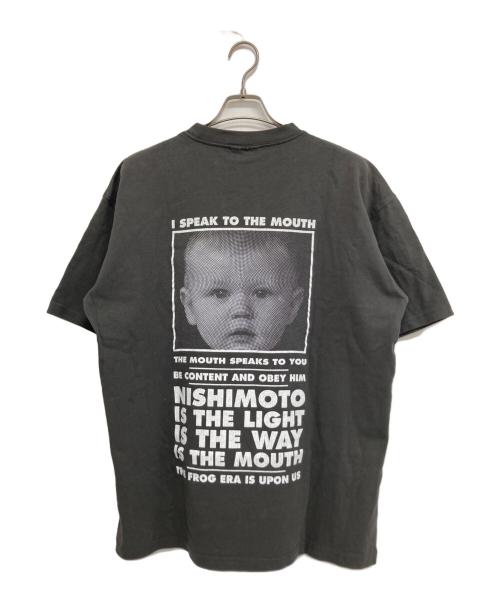 NISHIMOTO IS THE MOUTH（ニシモトイズザマウス）NISHIMOTO IS THE MOUTH (ニシモトイズザマウス) プリントTシャツ グレー サイズ:Lの古着・服飾アイテム