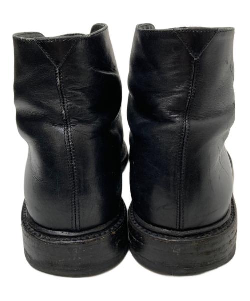 Saint Laurent Paris（サンローランパリ）Saint Laurent Paris (サンローランパリ) レザーレースアップブーツ ブラック サイズ:37の古着・服飾アイテム