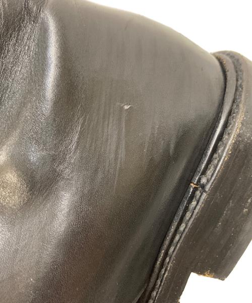 Saint Laurent Paris（サンローランパリ）Saint Laurent Paris (サンローランパリ) レザーレースアップブーツ ブラック サイズ:37の古着・服飾アイテム