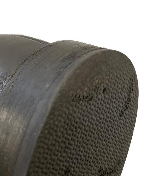 Saint Laurent Paris（サンローランパリ）Saint Laurent Paris (サンローランパリ) レザーレースアップブーツ ブラック サイズ:37の古着・服飾アイテム