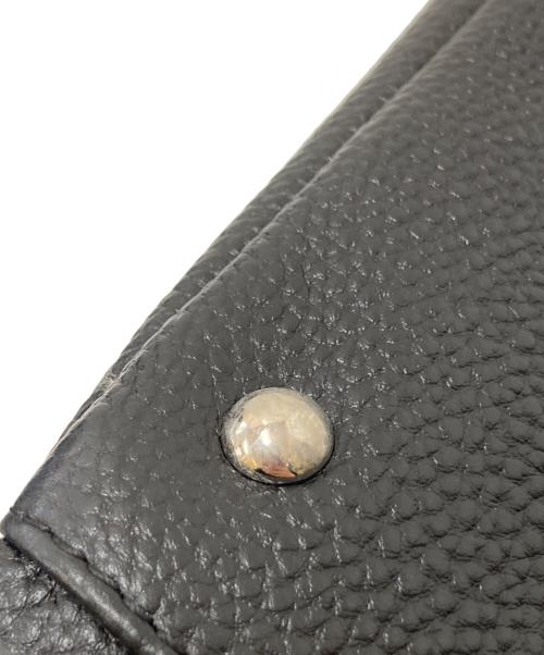 Beaure（ビュレ）Beaure (ビュレ) FREAK'S STORE (フリークストア) 別注カウレザー スクエア ミニボストン型ショルダーバッグ ブラック サイズ:下記参照の古着・服飾アイテム