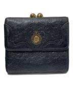 ANNA SUIアナスイ）の古着「3つ折り財布」｜ブラック