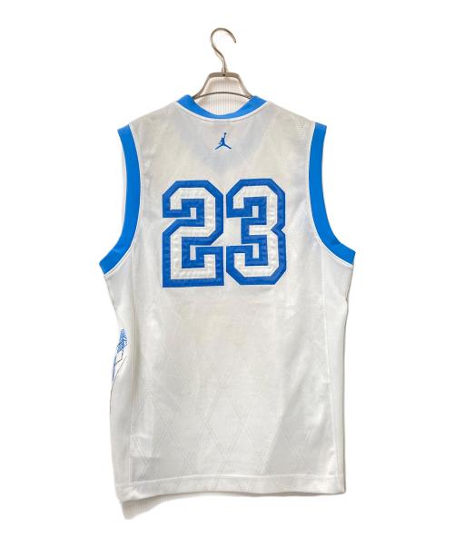 NIKE（ナイキ）NIKE (ナイキ) ゲームシャツ ホワイト×ブルー サイズ:Mの古着・服飾アイテム