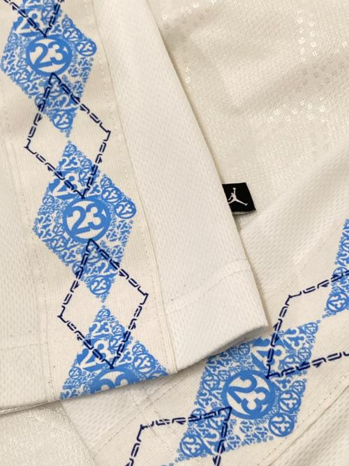 NIKE（ナイキ）NIKE (ナイキ) ゲームシャツ ホワイト×ブルー サイズ:Mの古着・服飾アイテム