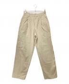 Traditional Weatherwearトラディショナルウェザーウェア）の古着「ストレートパンツ」｜ベージュ
