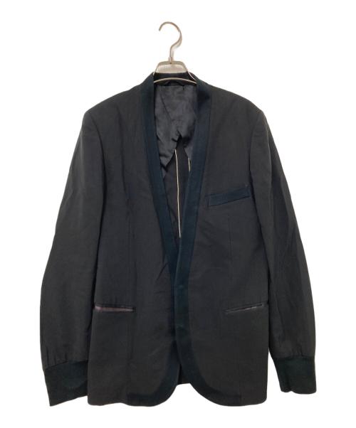 PAUL SMITH（ポールスミス）PAUL SMITH (ポールスミス) ノーカラージャケット ブラック サイズ:下記参照の古着・服飾アイテム