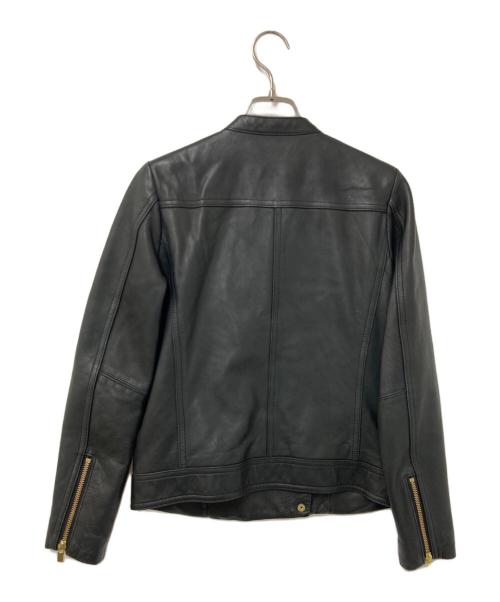 Noble（ノーブル）Noble (ノーブル) シープレザーライダースジャケット ブラック サイズ:36の古着・服飾アイテム