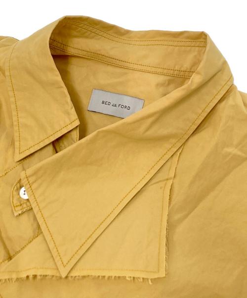 BED J.W. FORD（ベッドフォード）BED J.W. FORD (ベッドフォード) Pullover shirt イエローの古着・服飾アイテム