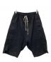 RICK OWENS（リックオウエンス）の古着「Basket Swinger Short」｜ブラック