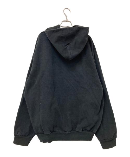 LOS ANGELES APPAREL（ロサンゼルスアパレル）LOS ANGELES APPAREL (ロサンゼルスアパレル) フーデッドパーカー ブラック サイズ:2XLの古着・服飾アイテム