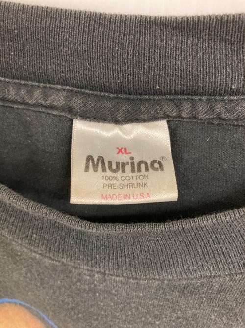 Murina（ムリナ）Murina (ムリナ) プリントTシャツ ブラック サイズ:XLの古着・服飾アイテム