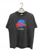 PLANET HOLLY WOODプラネットハリウッド）の古着「プリントTシャツ」｜ブラック