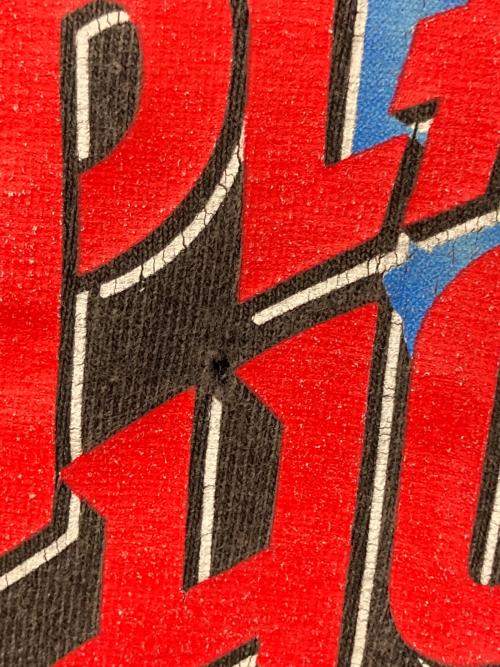 PLANET HOLLY WOOD（プラネットハリウッド）PLANET HOLLY WOOD (プラネットハリウッド) プリントTシャツ ブラック サイズ:Lの古着・服飾アイテム